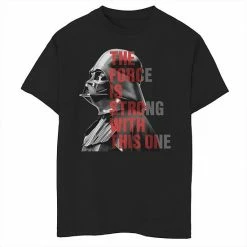 Brand new 👏 Unbranded Boys 8-20 Star Wars Vader's Head Strong Graphic Tee ⌛