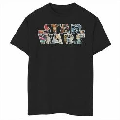 Wholesale ✨ Unbranded Boys 8-20 Star Wars Classic Movie Poster Logo Graphic Tee ⭐