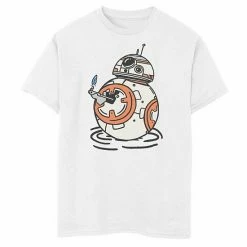 Outlet ⭐ Unbranded Boys 8-20 Star Wars The Rise Of Skywalker BB-8 Lighter Graphic Tee 😉