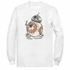 Brand new 😍 Unbranded Men's Star Wars The Rise Of Skywalker BB-8 Lighter Long Sleeve Graphic Tee ❤️