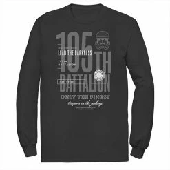 Outlet 🥰 Unbranded Men's Star Wars The Rise Of Skywalker Dark Side Recruitment Long Sleeve Graphic Tee 🛒