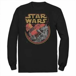 Best Sale 💯 Unbranded Men's Star Wars The Rise Of Skywalker Retro Knights Of Ren Long Sleeve Graphic Tee 🤩
