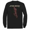 Coupon 🛒 Unbranded Men's Star Wars The Rise Of Skywalker Retro Sith Trooper Flight Long Sleeve Graphic Tee 🥰