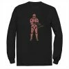 Best Sale 😉 Unbranded Men's Star Wars The Rise Of Skywalker Sith Trooper Villain Long Sleeve Graphic Tee 😀