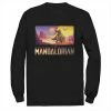 Best reviews of 💯 Unbranded Men's Star Wars The Mandalorian Dreamscape Journey Long Sleeve Graphic Tee 🛒