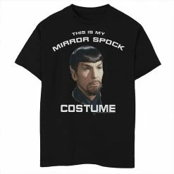 Best reviews of ✔️ Unbranded Boys 8-20 Star Trek Original Series Mirror Spock Costume Graphic Tee 🧨