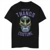 Deals 🔥 Unbranded Boys 8-20 Marvel This Is My Thanos Costume Graphic Tee 🎁