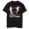 Discount 👏 Unbranded Boys 8-20 Zombies Hate Fast Food Graphic Tee 😀