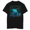 Coupon 🤩 Unbranded Boys 8-20 Jaws Great White Shark Description Blueprint Graphic Tee ❤️