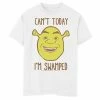 Coupon 😀 Unbranded Boys 8-20 Shrek Face Can't Today I'm Swamped Tee ⌛