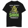 Hot Sale 👏 Unbranded Boys 8-20 Shrek Check Yourself Before You Shrek Yourself Tee ✨