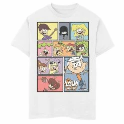 Best Pirce ✔️ Unbranded Boys 8-20 The Loud House Group Collage Tee 🔔