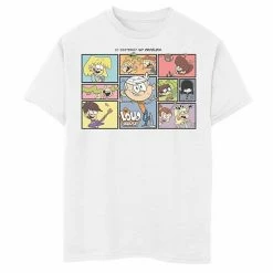 Budget ⌛ Unbranded Boys 8-20 The Loud House 10 Sisters Collage Tee 🤩