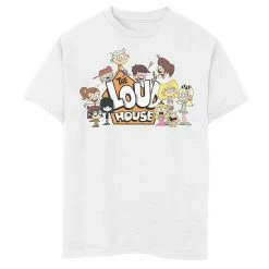 Budget 😉 Unbranded Boys 8-20 The Loud House Group Logo Tee 🔥
