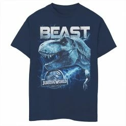 Flash Sale 🤩 Unbranded Boys 8-20 Jurassic World Blue T-Rex Beast Storm Graphic Tee 💯