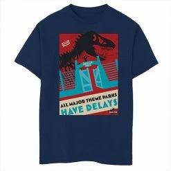Buy 😍 Unbranded Boys 8-20 Jurassic Park Delays Simple Gate Graphic Tee 👍