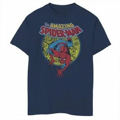 Outlet 😍 Unbranded Boys 8-20 Marvel Amazing Spider-Man Vintage Comic Graphic Tee ❤️