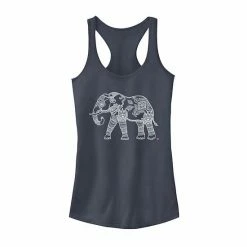 Best deal 👍 Unbranded Juniors' Henna Elephant Heart Graphic Tank 👏