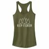 Outlet 🧨 Unbranded Juniors' Fifth Sun "Keep It Green" Tank Top 🧨