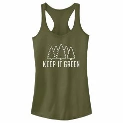 Outlet 🧨 Unbranded Juniors' Fifth Sun "Keep It Green" Tank Top 🧨