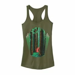 Promo 🛒 Unbranded Juniors' Camping In The Woods Graphic Tank 🎁