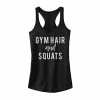 Hot Sale 👍 Unbranded Juniors' Gym Hair & Squats Tank ⌛
