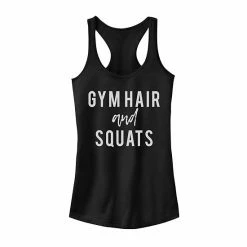 Hot Sale 👍 Unbranded Juniors' Gym Hair & Squats Tank ⌛