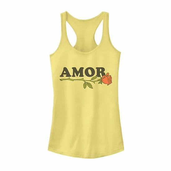 Coupon ๐ Unbranded Juniors' Amor Single Rose Portrait Tank ๐