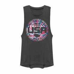 New ❤️ Unbranded Juniors' Americana United States Of America 1776 Tie Dye Tank 🔥