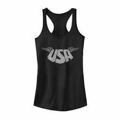 Best deal 🔔 Unbranded Juniors' USA With Wings Tank Top 🔔