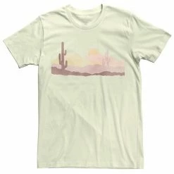 Outlet 🎉 Unbranded Juniors' Minimal Desert Portrait Boyfriend Tee 🤩