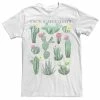 Hot Sale ⌛ Unbranded Juniors' Botanical Cacti Boyfriend Tee 😀