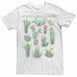 Hot Sale ⌛ Unbranded Juniors' Botanical Cacti Boyfriend Tee 😀