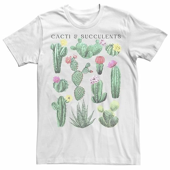 Hot Sale โ Unbranded Juniors' Botanical Cacti Boyfriend Tee ๐