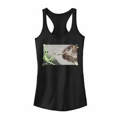 New 👍 Unbranded Juniors' The Creation Of Aliens Tank Top ✨