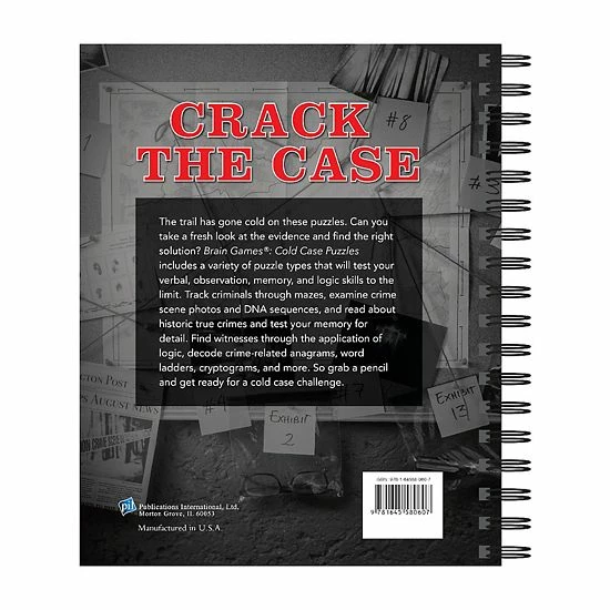 Best Sale ๐งจ Unbranded Brain Games Cold Case Puzzles ๐ - Image 2