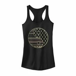 New 😀 Unbranded Juniors' Americana Yin Yang Geometric Tank Top 🥰