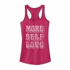 Hot Sale 🤩 Unbranded Juniors' More Self Love Graphic Tank 🔥