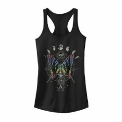 Wholesale 🔔 Unbranded Juniors' Rainbow Butterfly And Moon Phases Tank Top 🎁