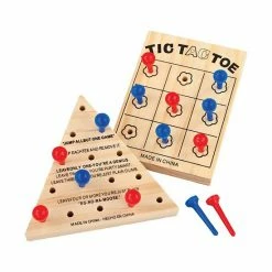 Best Pirce 💯 Unbranded Wooden Game Set Of 2 🔔