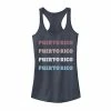 Wholesale 👏 Unbranded Juniors' Gonzales Puerto Rico Soft Stack Text Tank 🎁