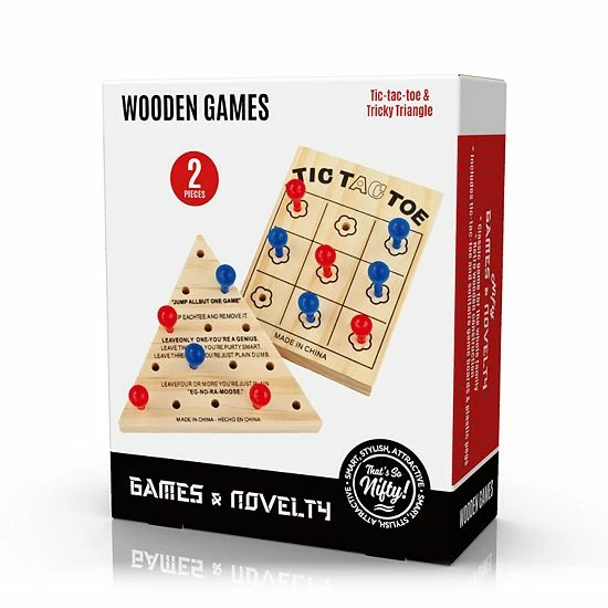 Best Pirce ๐ฏ Unbranded Wooden Game Set Of 2 ๐ - Image 2