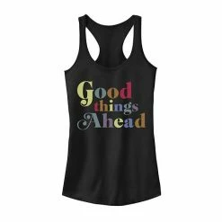 Wholesale ✔️ Unbranded Juniors' Good Things Ahead Retro Graphic Tank 🔔