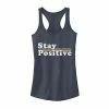 Hot Sale 🎉 Unbranded Juniors' "Stay Positive" Rainbow Graphic Tank 🔥