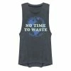 Flash Sale 🌟 Unbranded Juniors' Earth Day 50 Years No Time To Waste Muscle Tank Top ❤️
