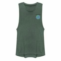 Outlet 👍 Unbranded Juniors' Love Our Earth Graphic Muscle Tank Top 🥰