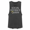 New ❤️ Unbranded Juniors' Social Distance Queen Muscle Tee ⭐