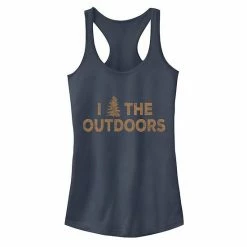 Outlet 😍 Unbranded Juniors' "I Tree The Outdoors" Graphic Tank Top 🎉