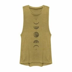 Wholesale 🥰 Unbranded Juniors' Arrow Through Moon Phases Muscle Tee 😀