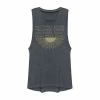 Cheapest 🔥 Unbranded Juniors' May Every Sunrise Hold More Promise Gold Sun Graphic Muscle Tee 🔥